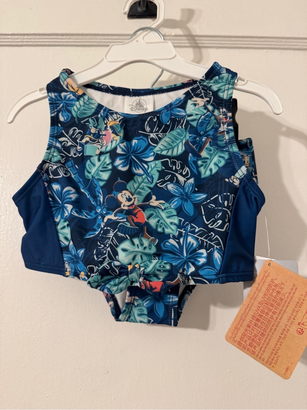 Disney girls swimsuit size 5/6